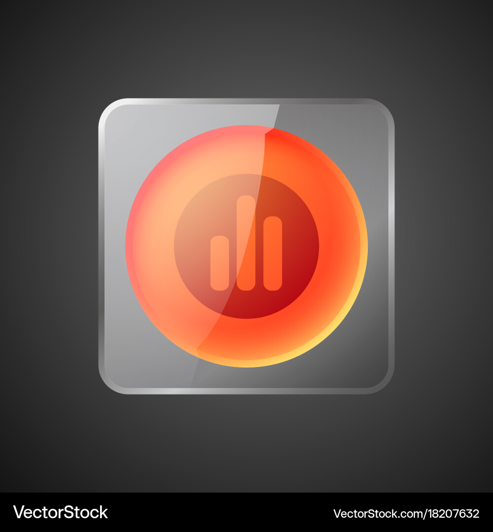 Abstract web design element vector image