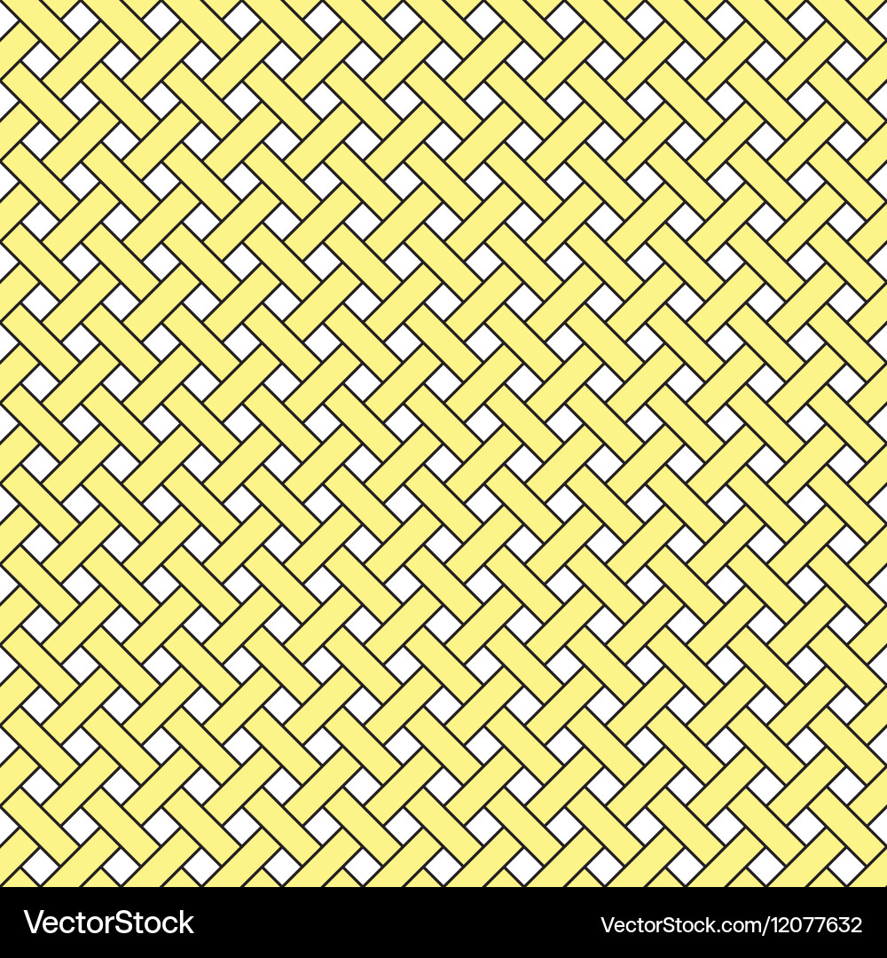 Diagonal Basket Weave Pattern Vector Image