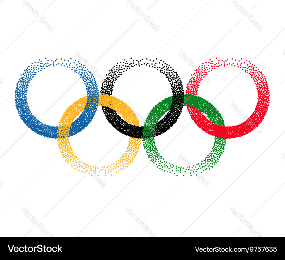 Olympic rings black Vector Images \u0026 Graphics for Commercial Use |  VectorStock, image size:1000x913
