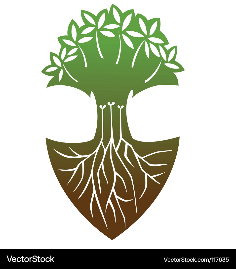 Magnificent Ancient Tree Vector Image