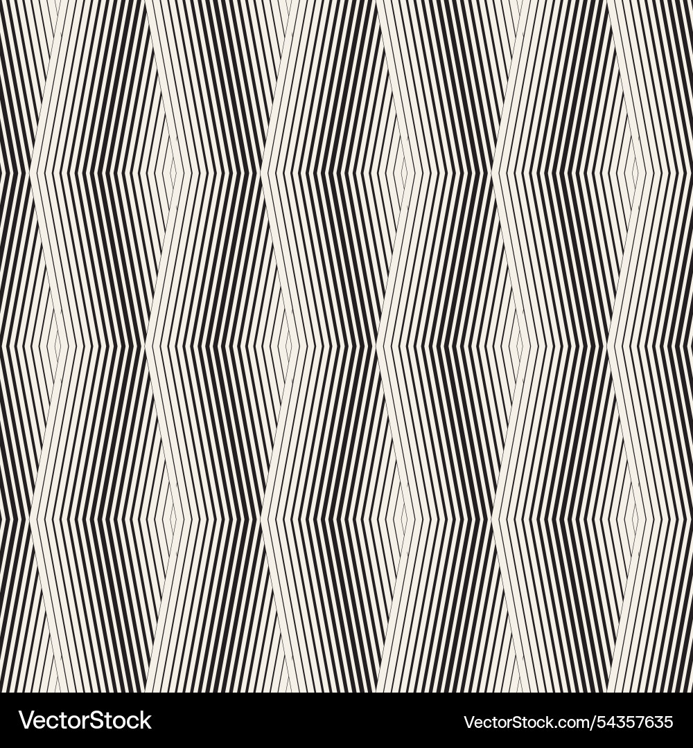 Seamless pattern repeating geometric elements Vector Image