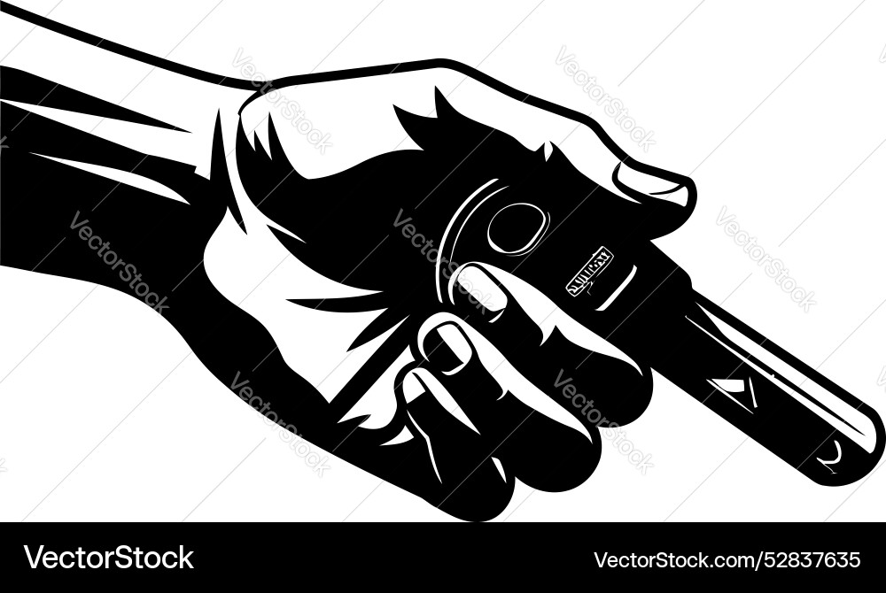 Secure solution hand and key logo access achieved Secure solution hand and key logo access achieved vector image