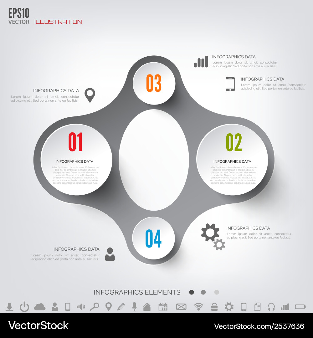 Cloud computing background with web icons social vector image