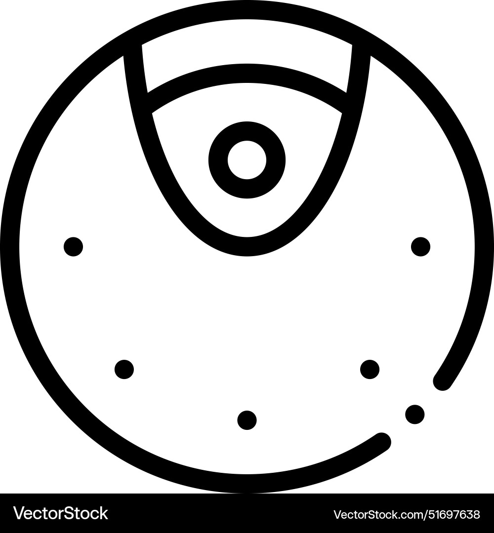 Bobbin icon thin linear style design isolated Bobbin icon thin linear style design isolated vector image