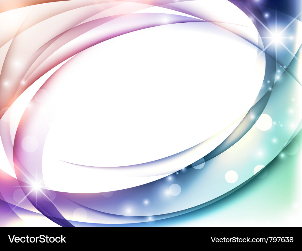 Magic abstract multicolored background vector image