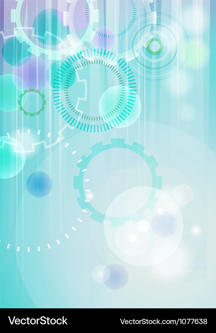 Technical Abstract Background Vector Image