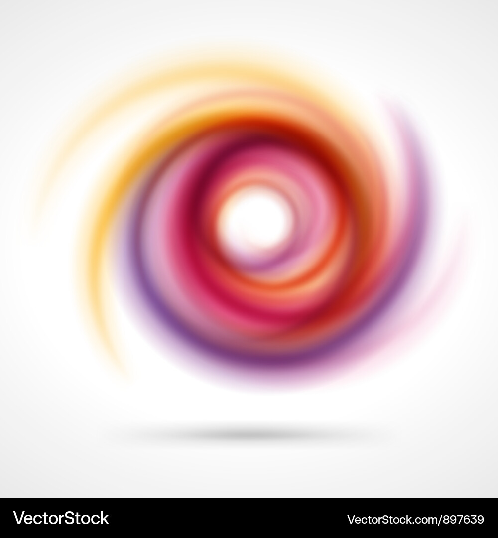 Abstract Swirl Lines Background vector image
