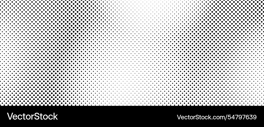 Monochrome halftone background with dots Monochrome halftone background with dots Vector Image
