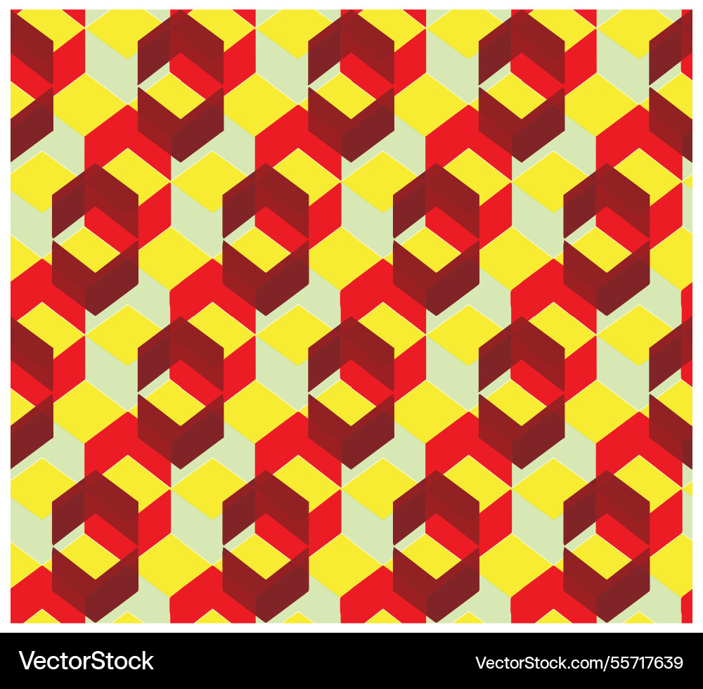 Repeat geometric print pattern Repeat geometric print pattern vector image