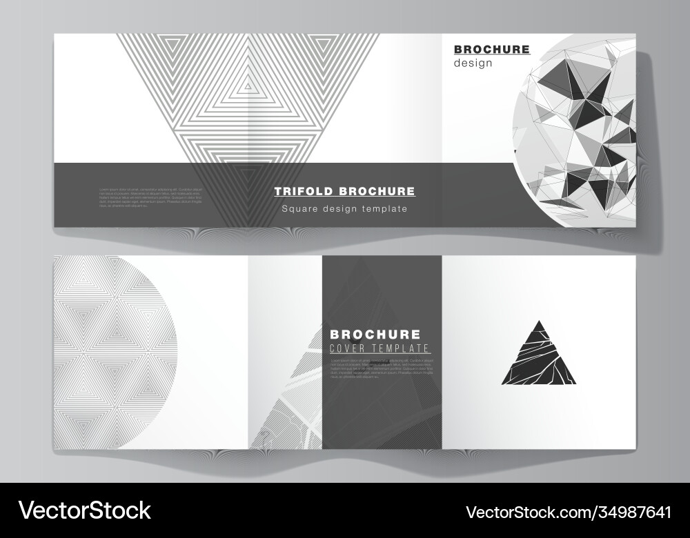 Minimal editable layout square format Minimal editable layout square format vector image