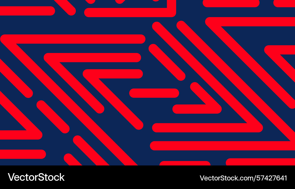 Red triangle maze background Red triangle maze background Vector Image