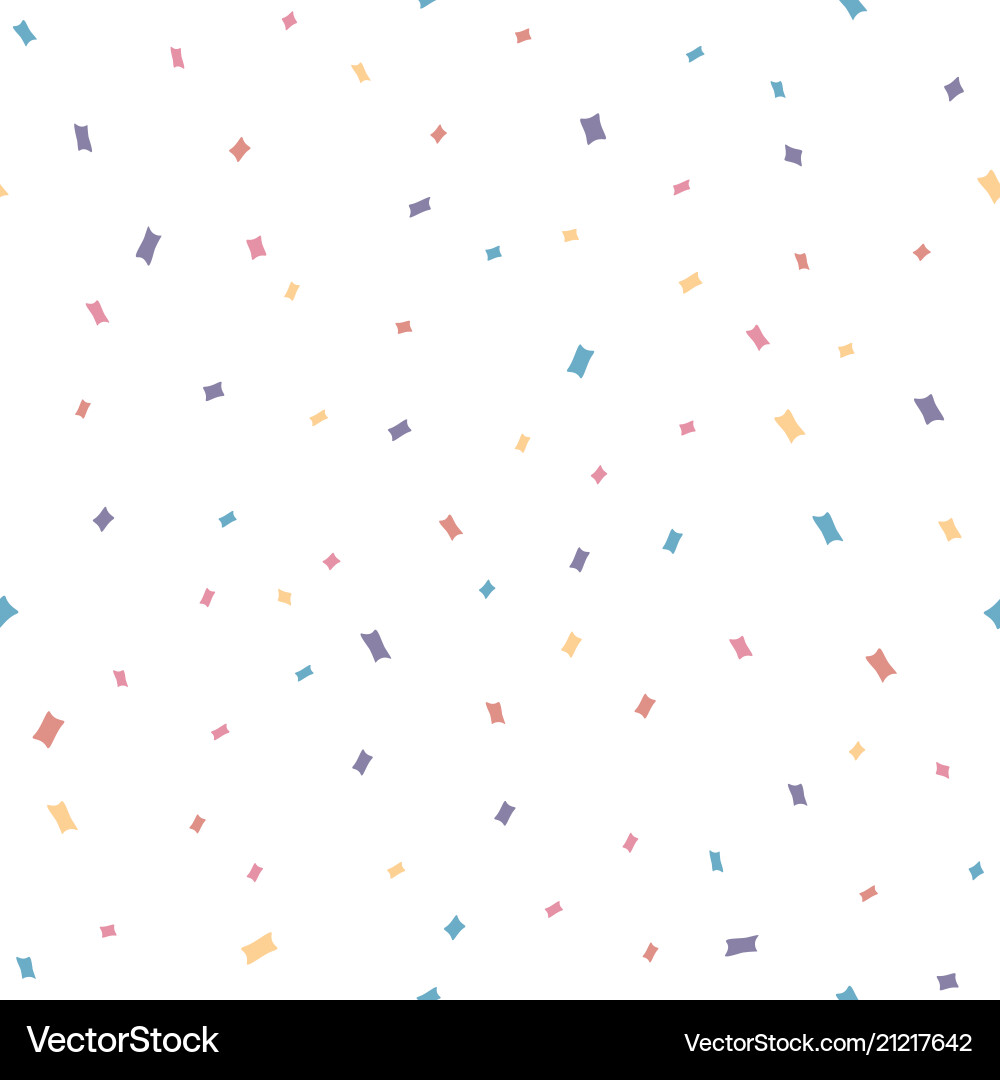 Abstract Falling Candy Pattern vector image