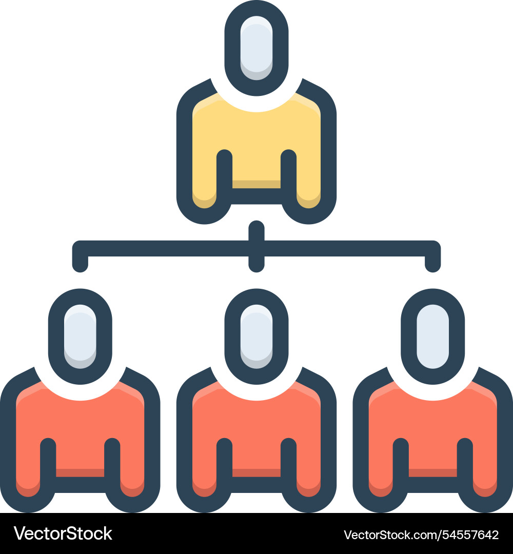 Hierarchy Vector Image