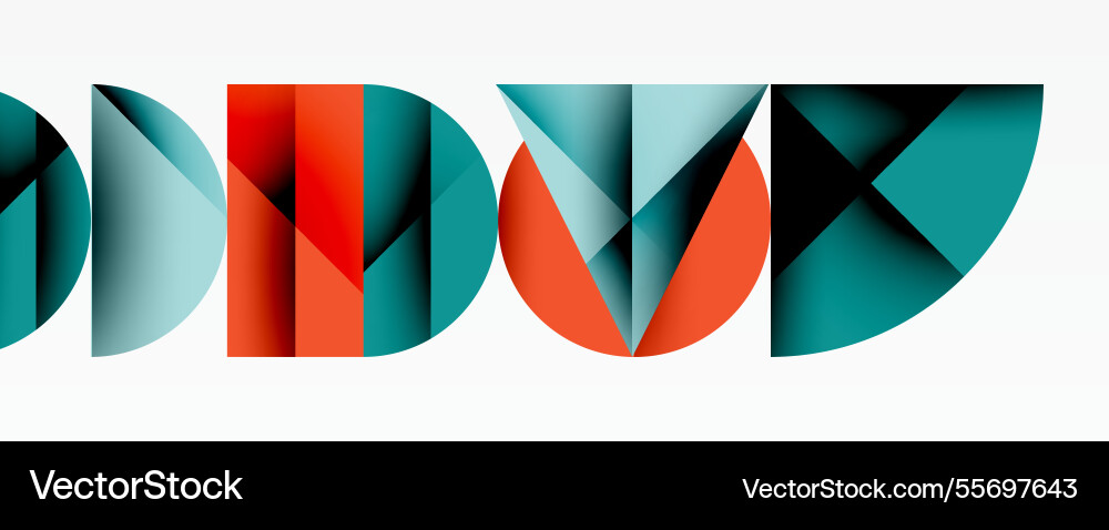 Abstract geometric pattern with intersecting Abstract geometric pattern with intersecting vector image