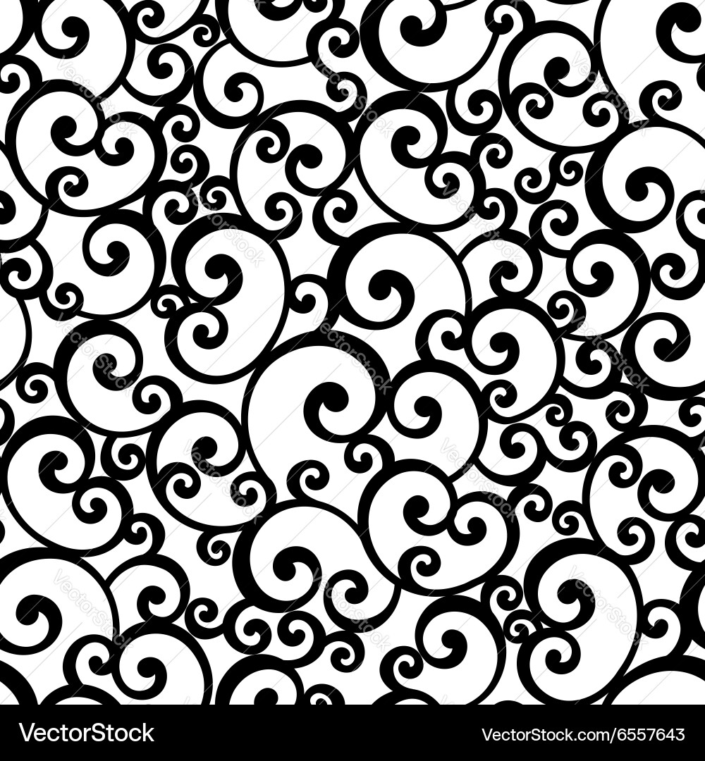 Elegant Swirl Pattern Vector Image
