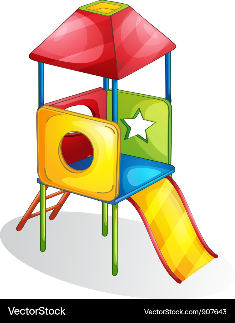 Isolated slide Vector Image