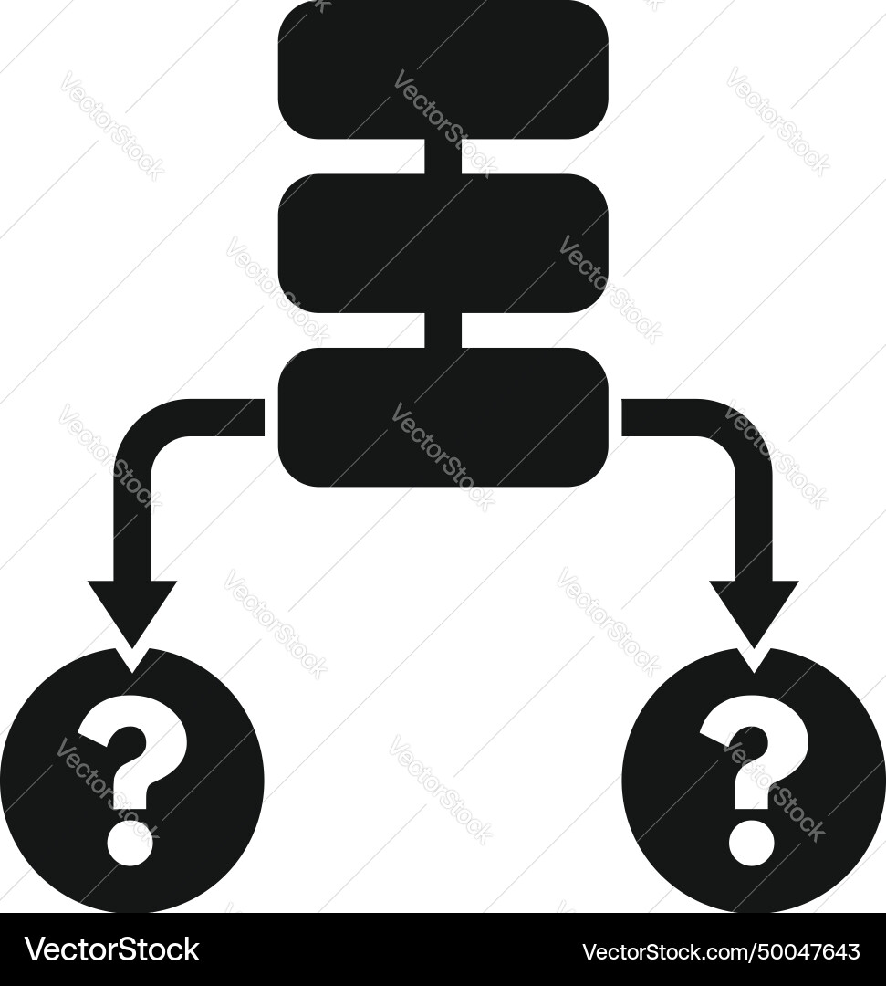 Lost block different icon simple square Lost block different icon simple square vector image