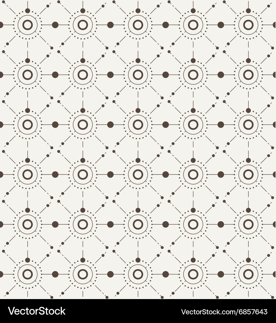 Modern Circle Pattern vector image
