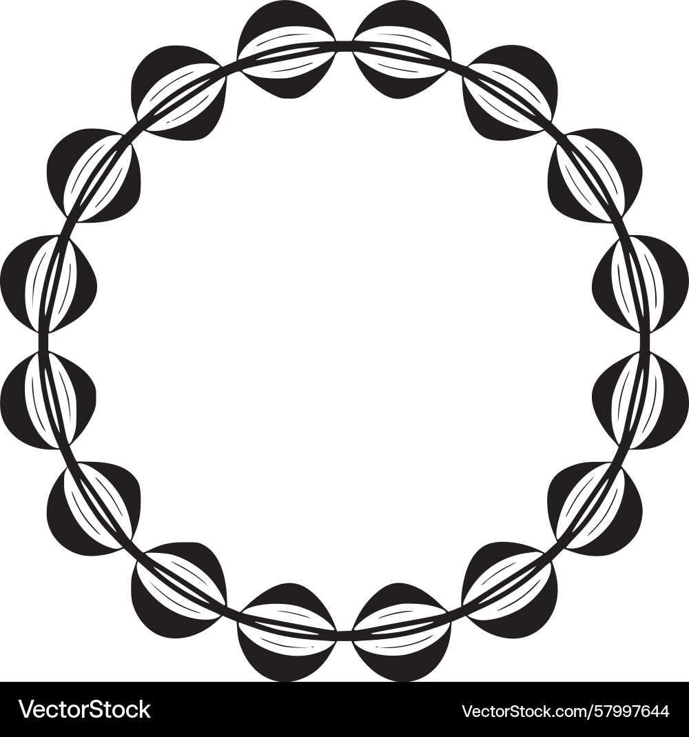Abstract Circular Pattern Vector Image