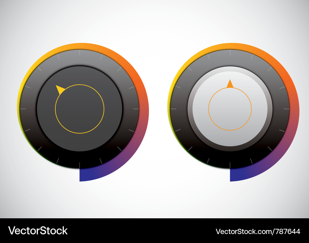 Fader color Vector Image