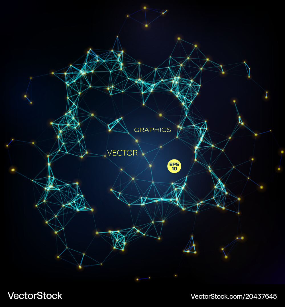 Abstract design element Vector Image