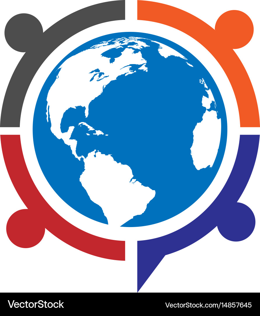 Global Community Unity vector image