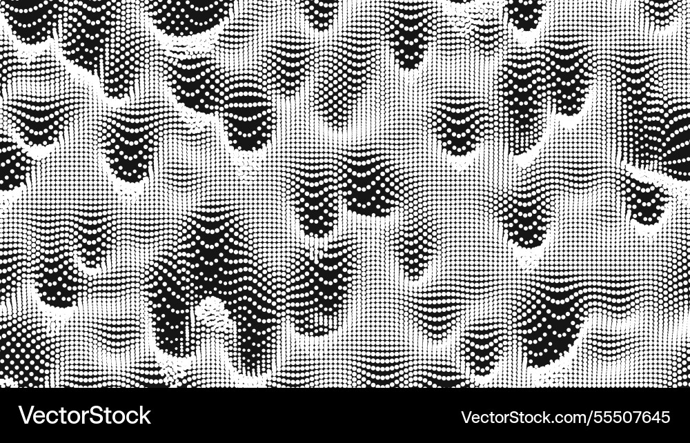 Point wave noise texture abstract dot background Point wave noise texture abstract dot background vector image