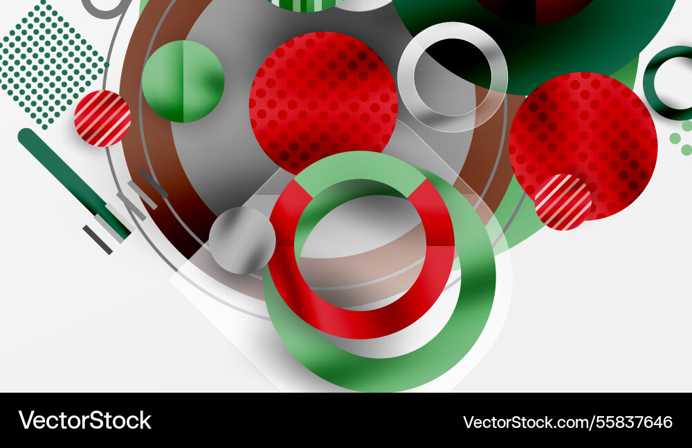 Abstract geometric background with overlapping Abstract geometric background with overlapping Vector Image