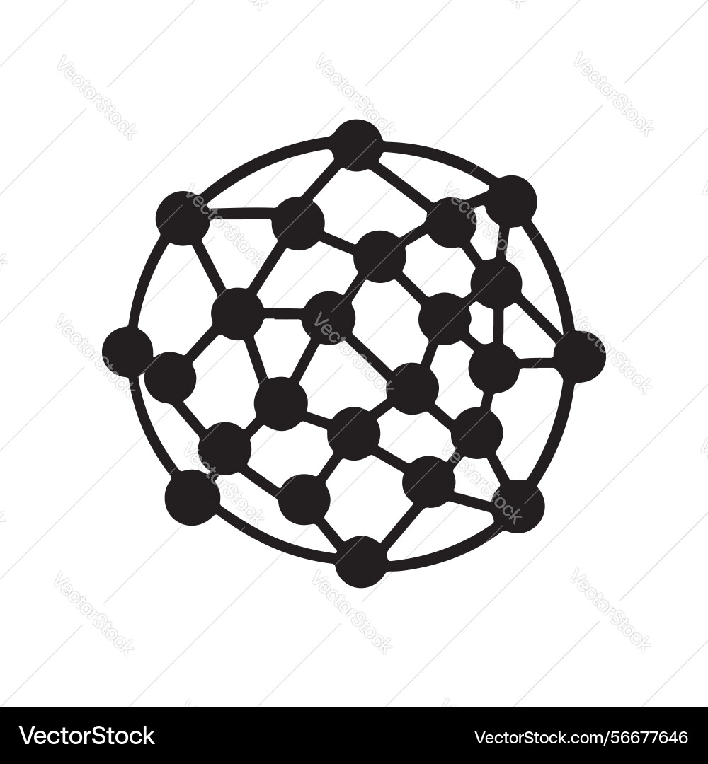 Abstract network structure nodes and connections Abstract network structure nodes and connections vector image