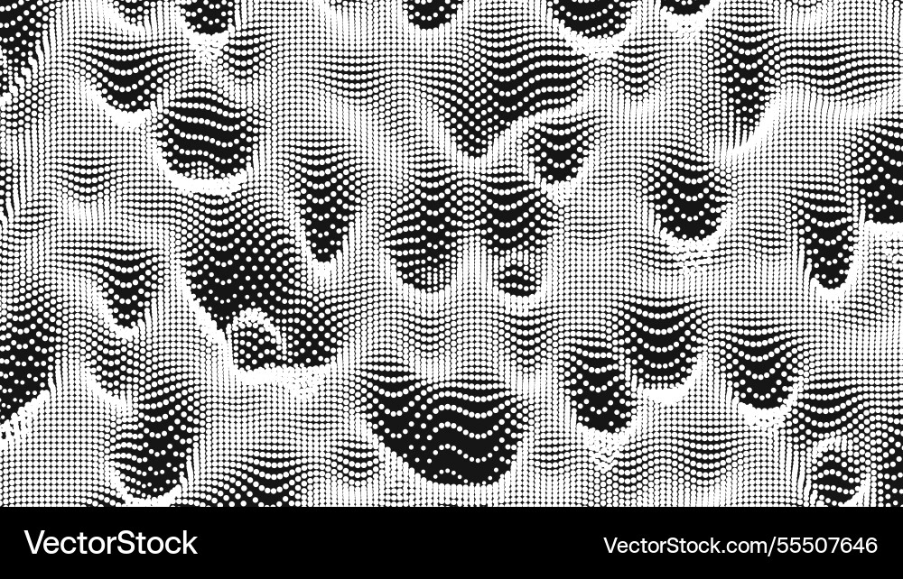 Point wave noise texture abstract dot background Point wave noise texture abstract dot background vector image