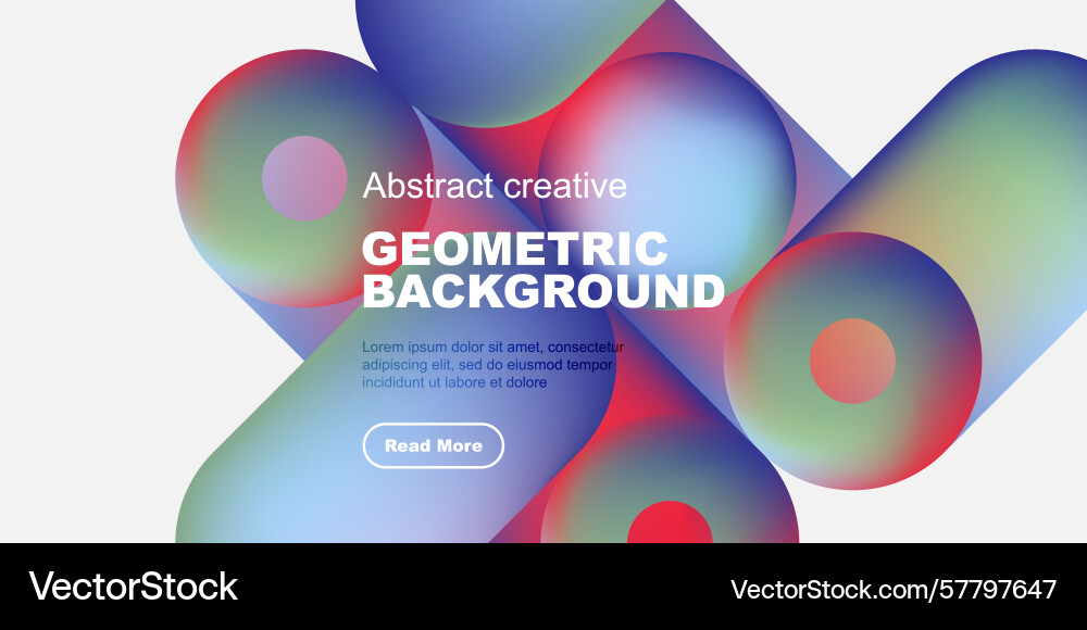Vibrant fluid shapes overlap creating dynamic Vibrant fluid shapes overlap creating dynamic Vector Image