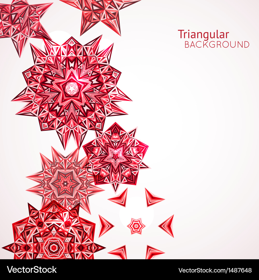 Geometric Techno Background vector image