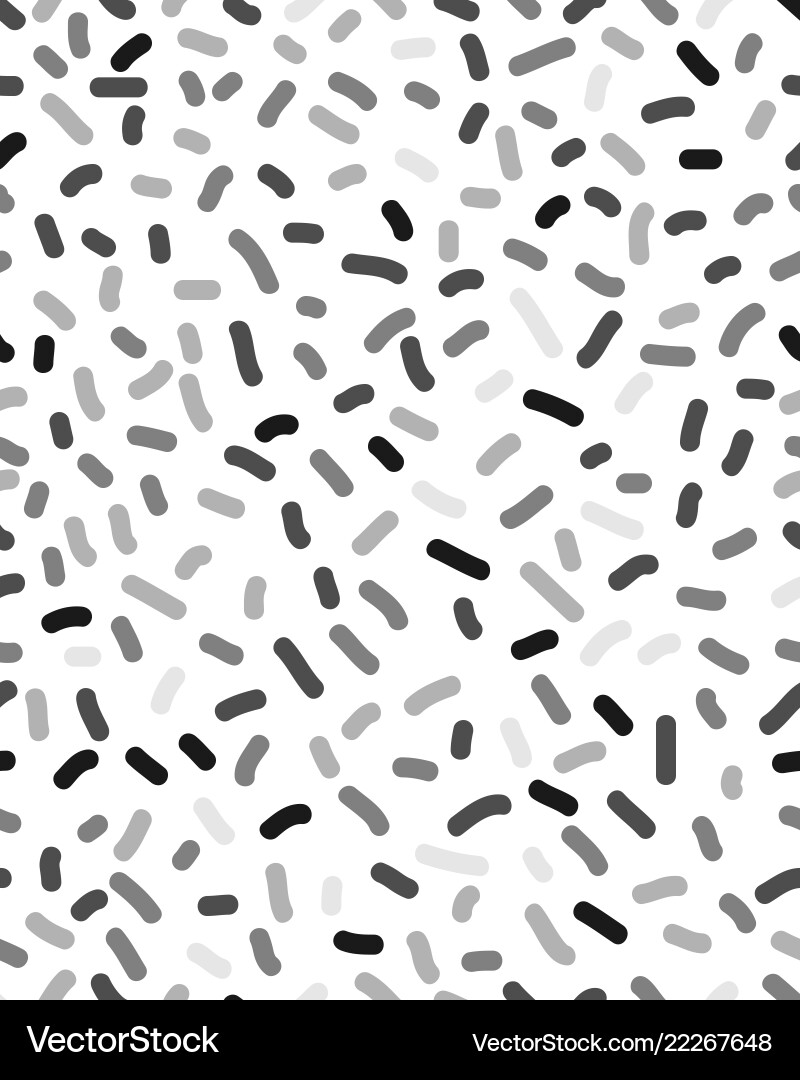 Seamless pattern with confetti vector image