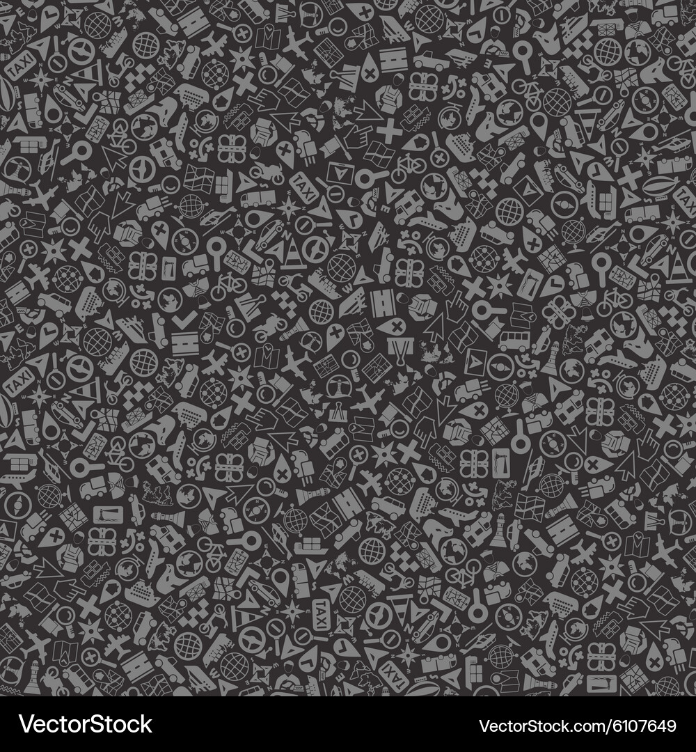 Background of the navigation icons Vector Image