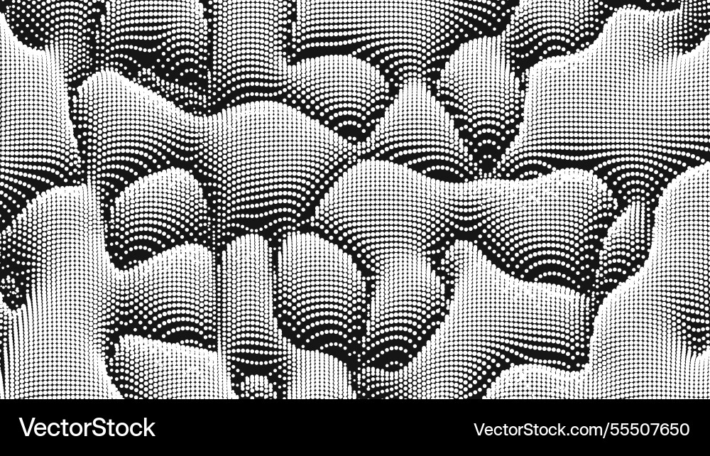 Point wave noise texture abstract dot background Point wave noise texture abstract dot background vector image
