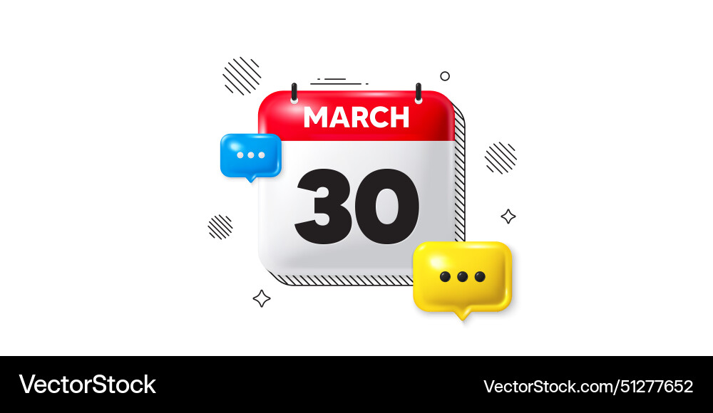 30th day of the month icon event schedule date 30th day of the month icon event schedule date vector image