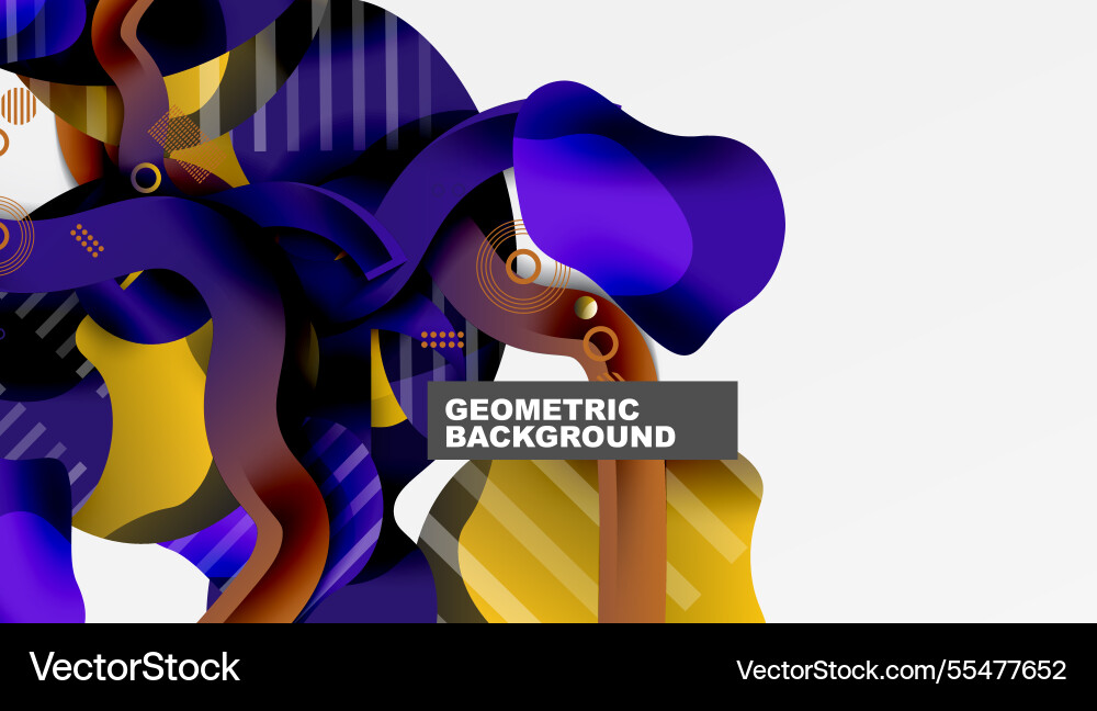 Abstract liquid shapes and lines background Abstract liquid shapes and lines background Vector Image