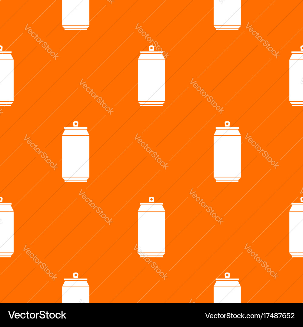 Can pattern seamless Vector Image