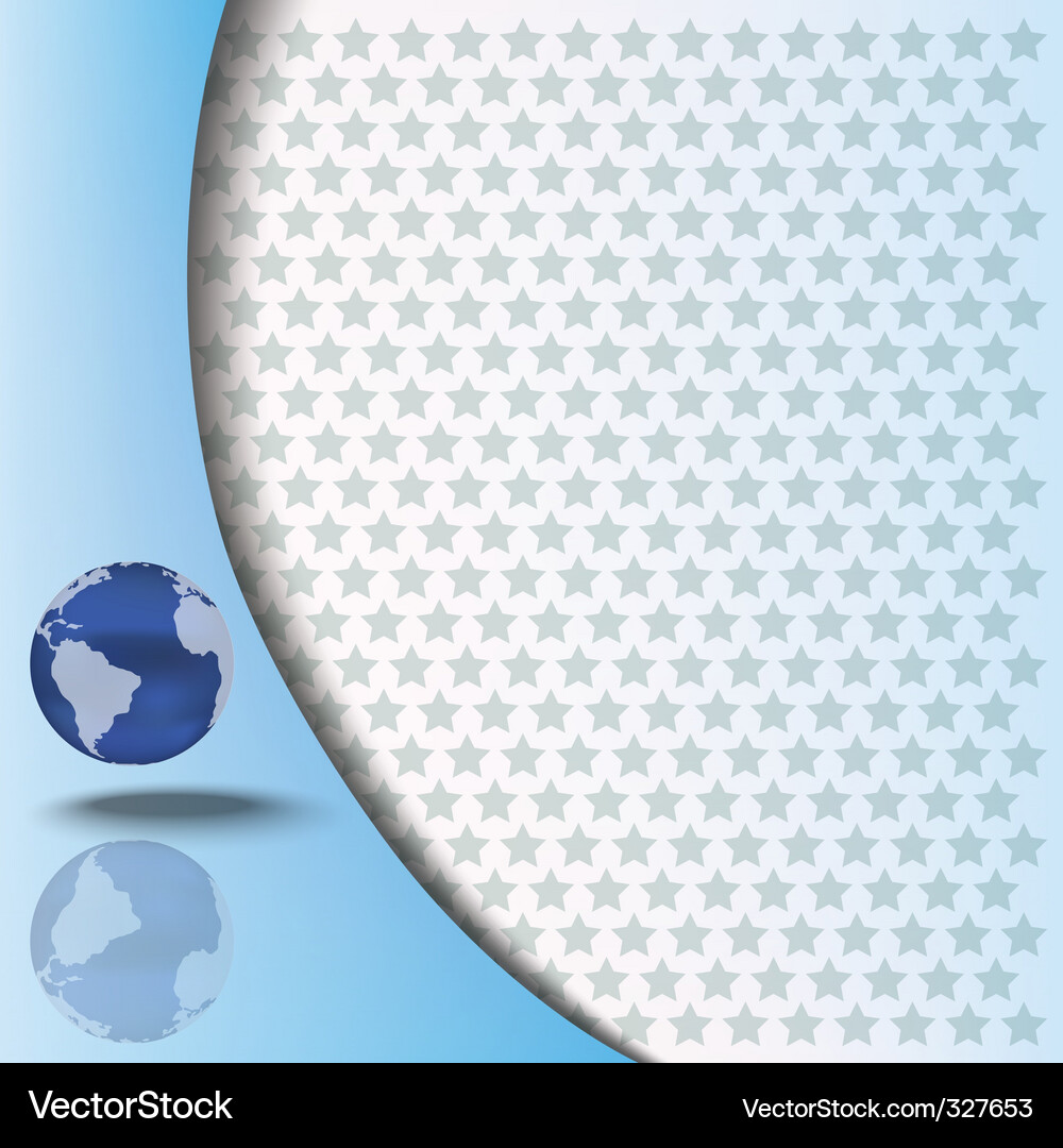 Global Map Background Vector Image