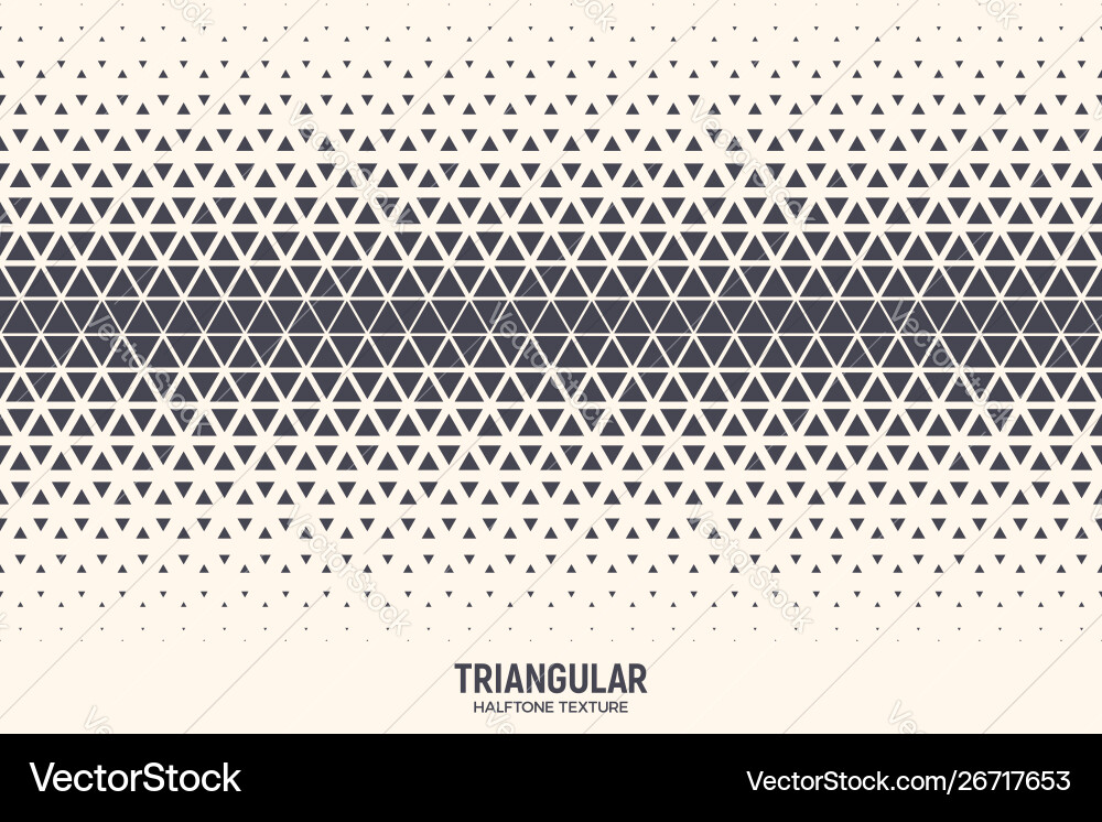Triangular Tech Background vector image