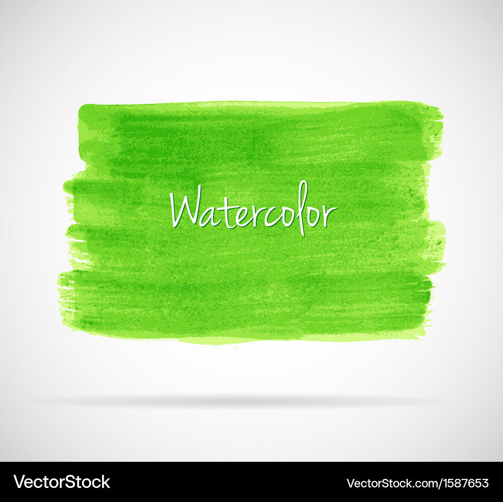 Watercolor Splatter Vector Image