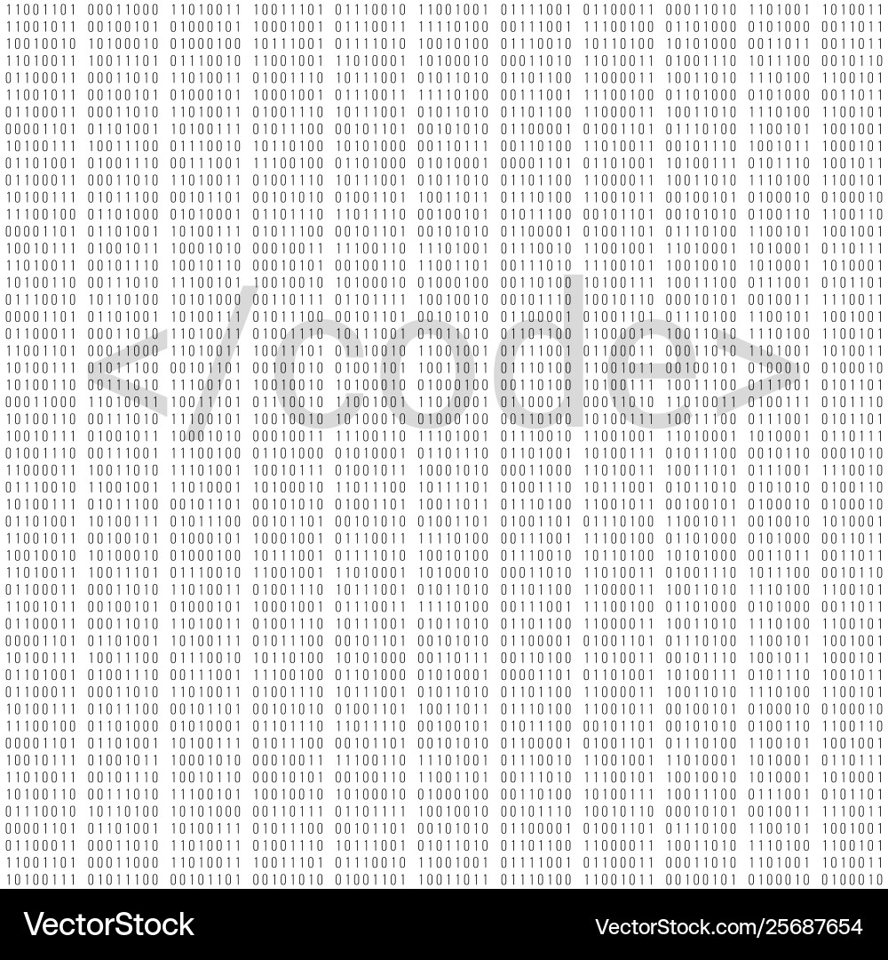 Binary code digital technology background Binary code digital technology background vector image