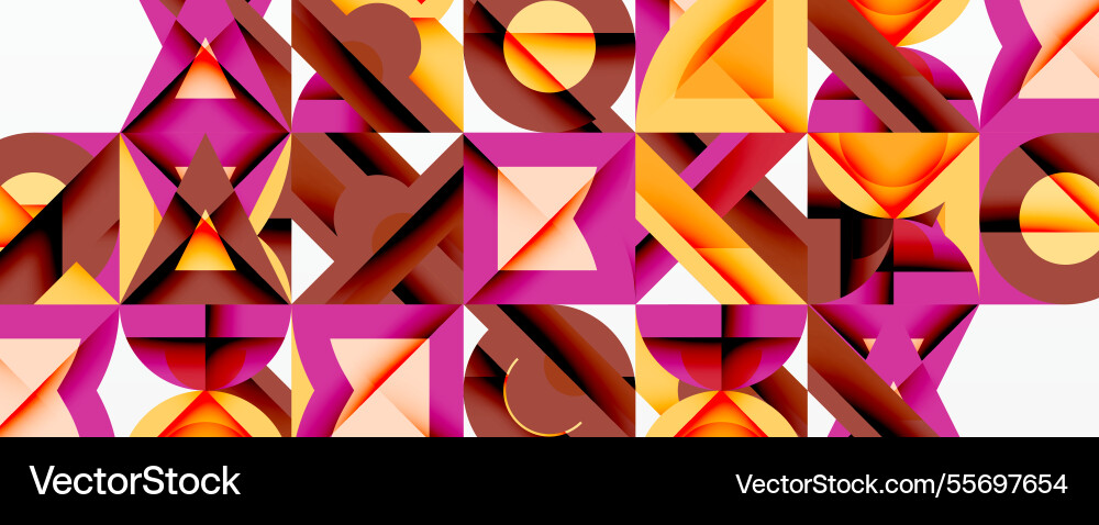 Circles squares lines abstract background Circles squares lines abstract background Vector Image