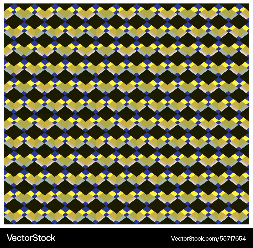 Diamond shape geometric print pattern Diamond shape geometric print pattern Vector Image