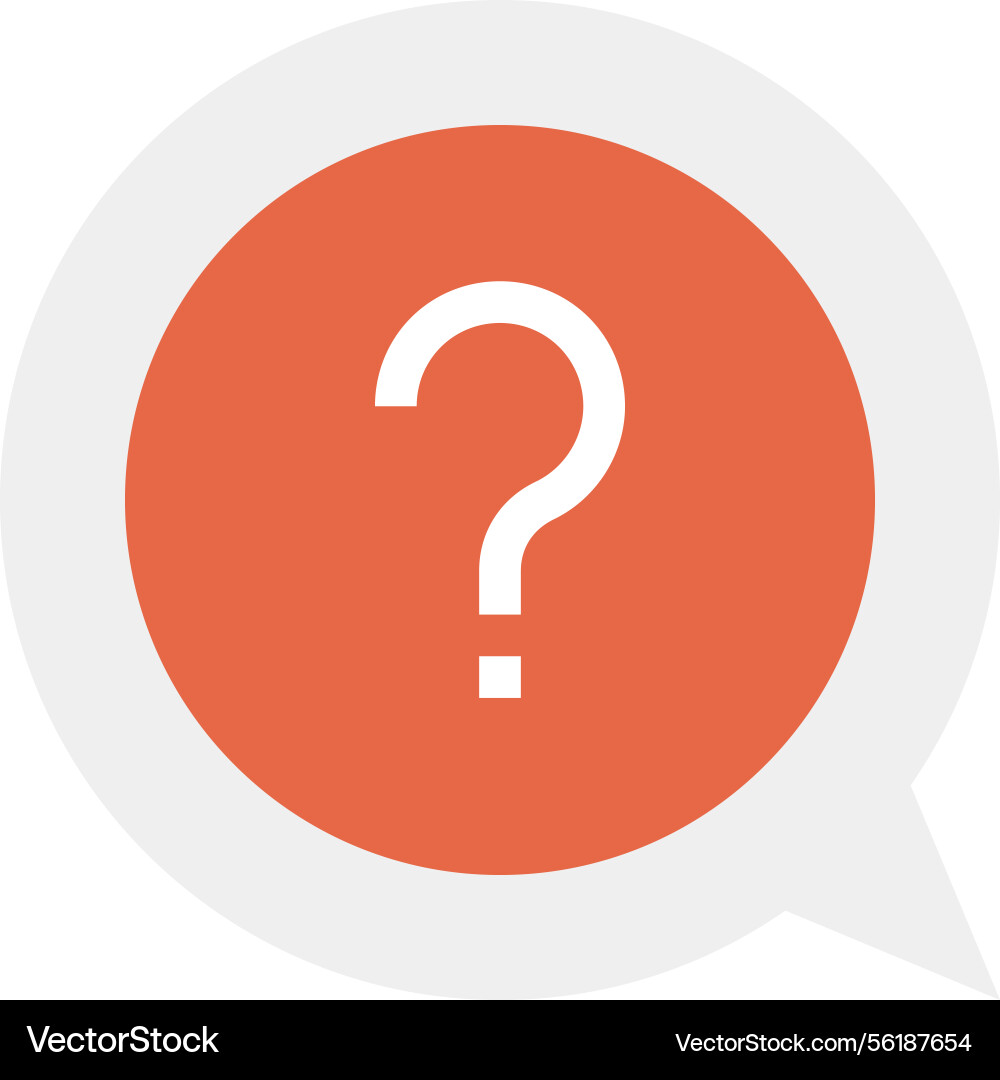 Message bubble flat web icon concept Message bubble flat web icon concept Vector Image
