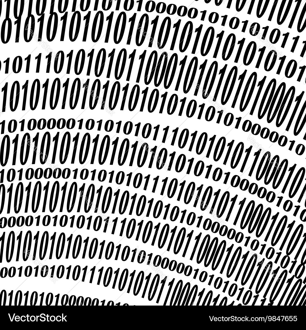 Algorithm Datencode Entschlüsselung und Kodierung Vektorbild