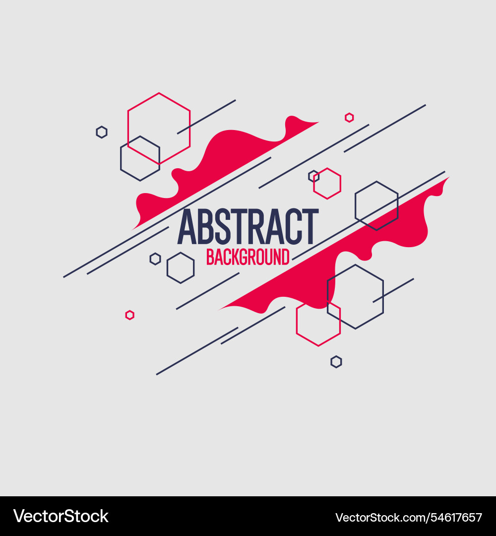 Background with abstract shapes a template Background with abstract shapes a template vector image