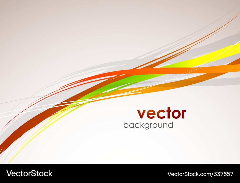 Dynamic Color Flow Background Vector Image