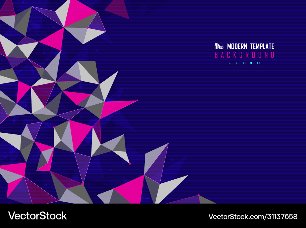 Abstract triangle tech design futuristic Abstract triangle tech design futuristic vector image