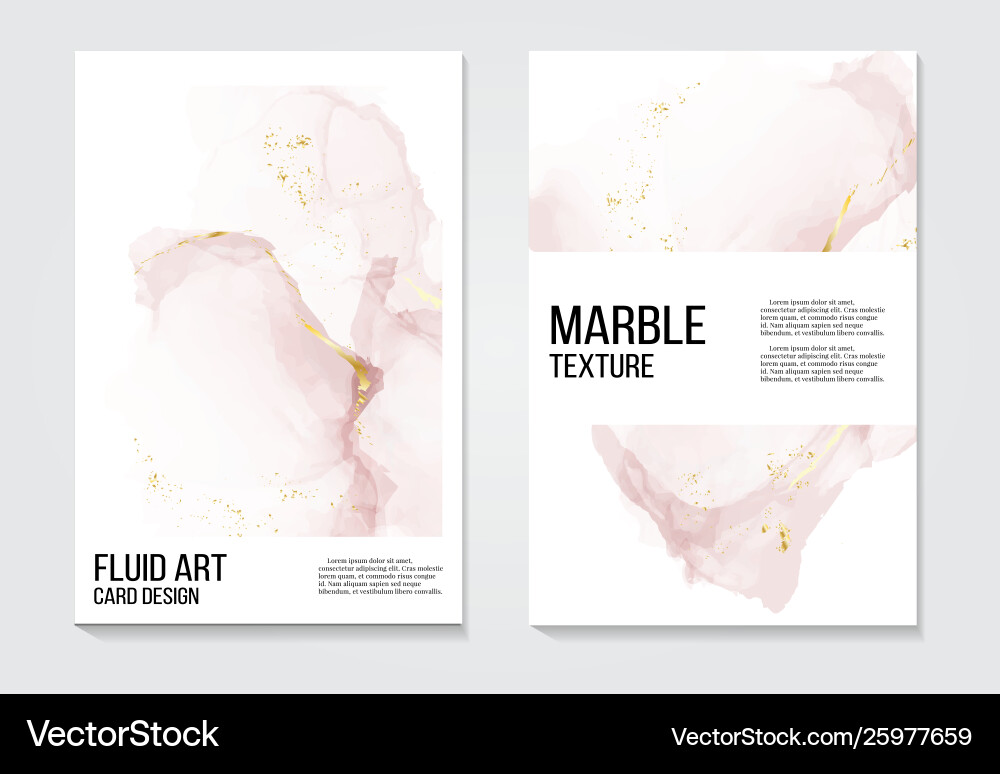Alcohol ink rustic card wedding invitation modern Alcohol ink rustic card wedding invitation modern vector image